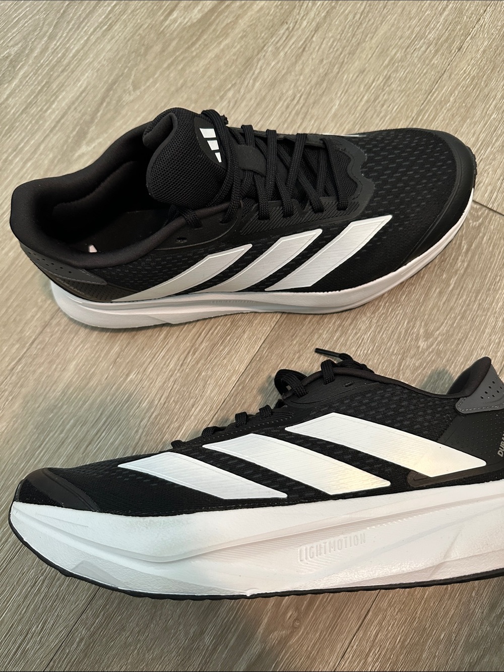 NWOT Adidas Duramo SL 2 Black & White Running Sneakers - Picture 8 of 13